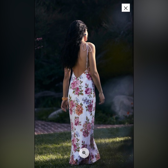 Reformation’s sold out Selina linen dress in Giverny - Picture 4 of 6